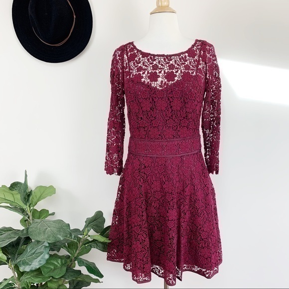 Juicy Couture Crochet Lace Mini Dress